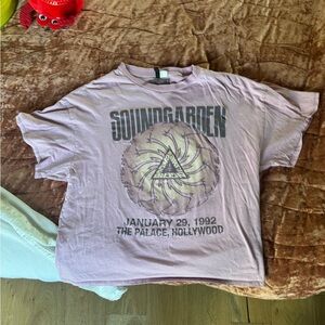 Divided Lilac Soundgarden Graphic Tee